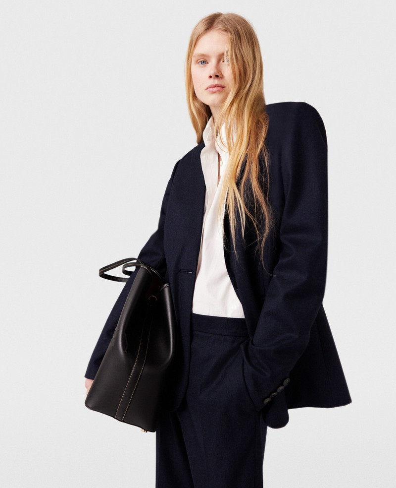 Stella McCartney Single Breasted Wool Blazer outlook