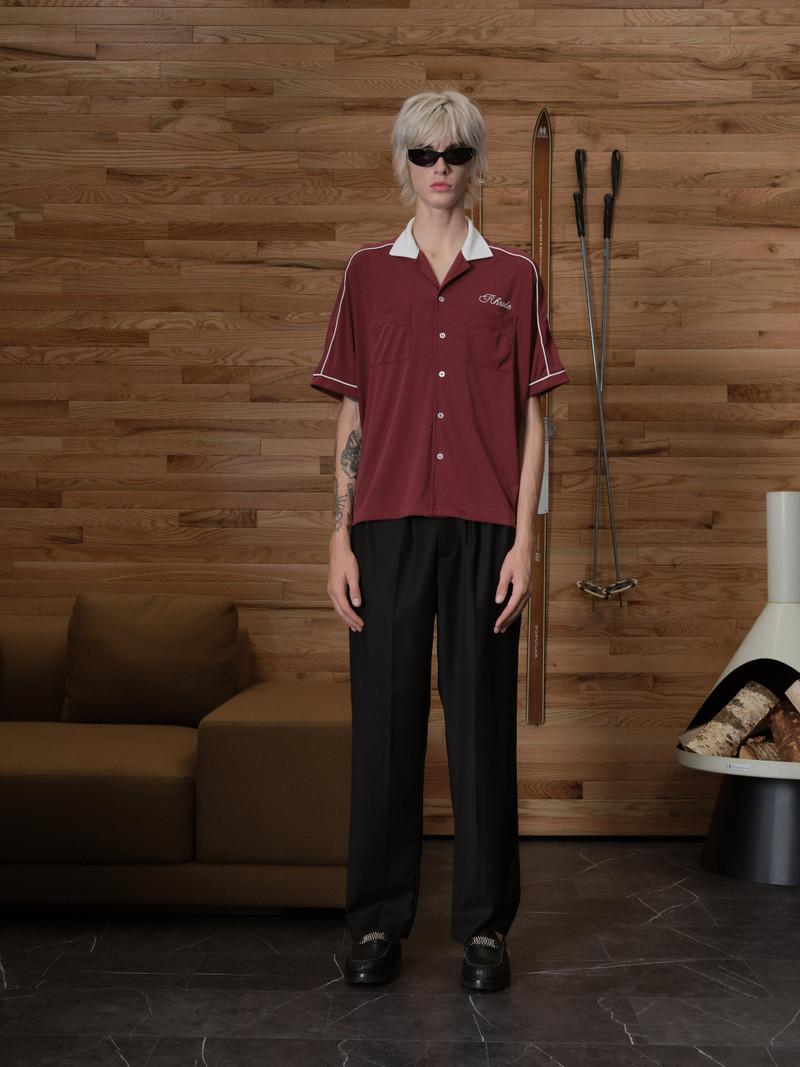 Rhude MONT-BLANC BOWLING SHIRT outlook
