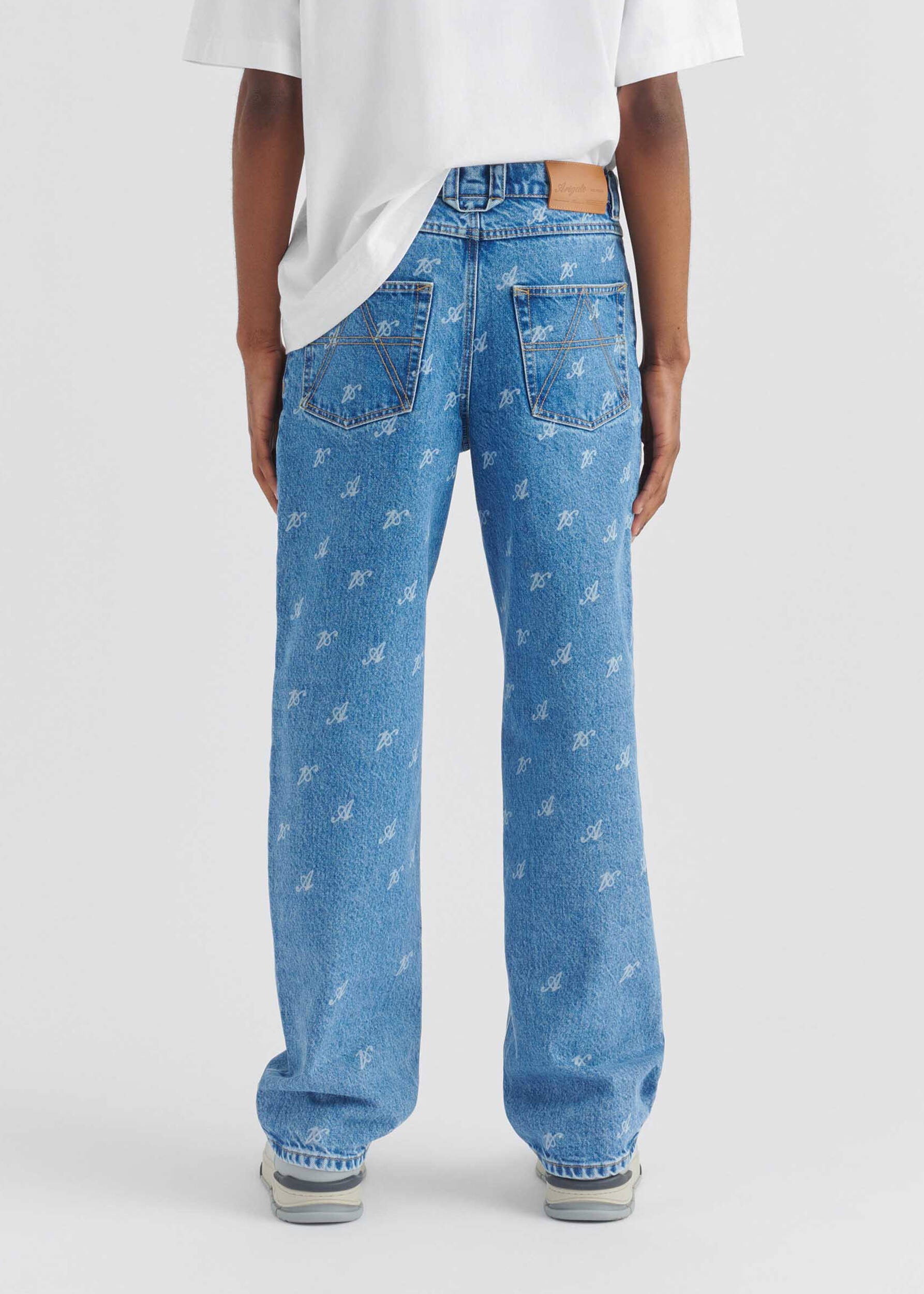 Faded Signature Zine Jeans - 3