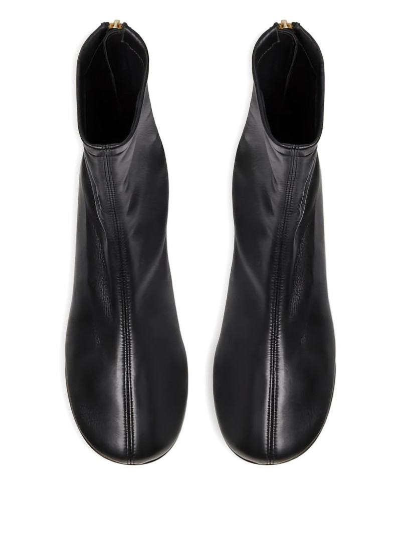 DEAR FRANCES 50mm Harlie leather ankle boots outlook