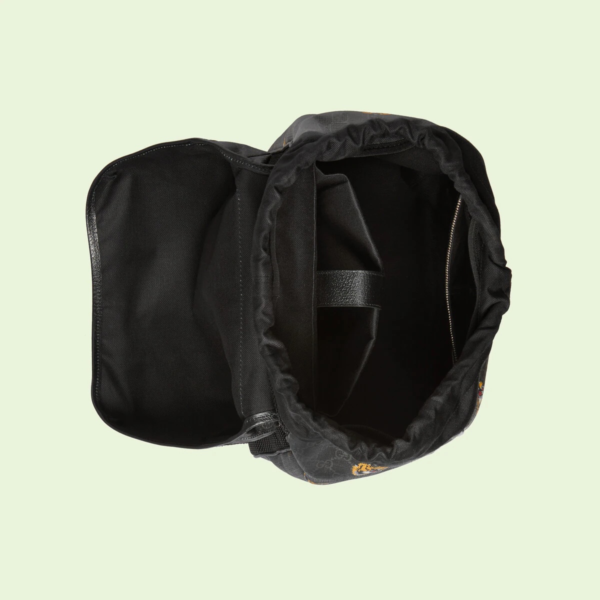 GG medium backpack with tiger print - 7