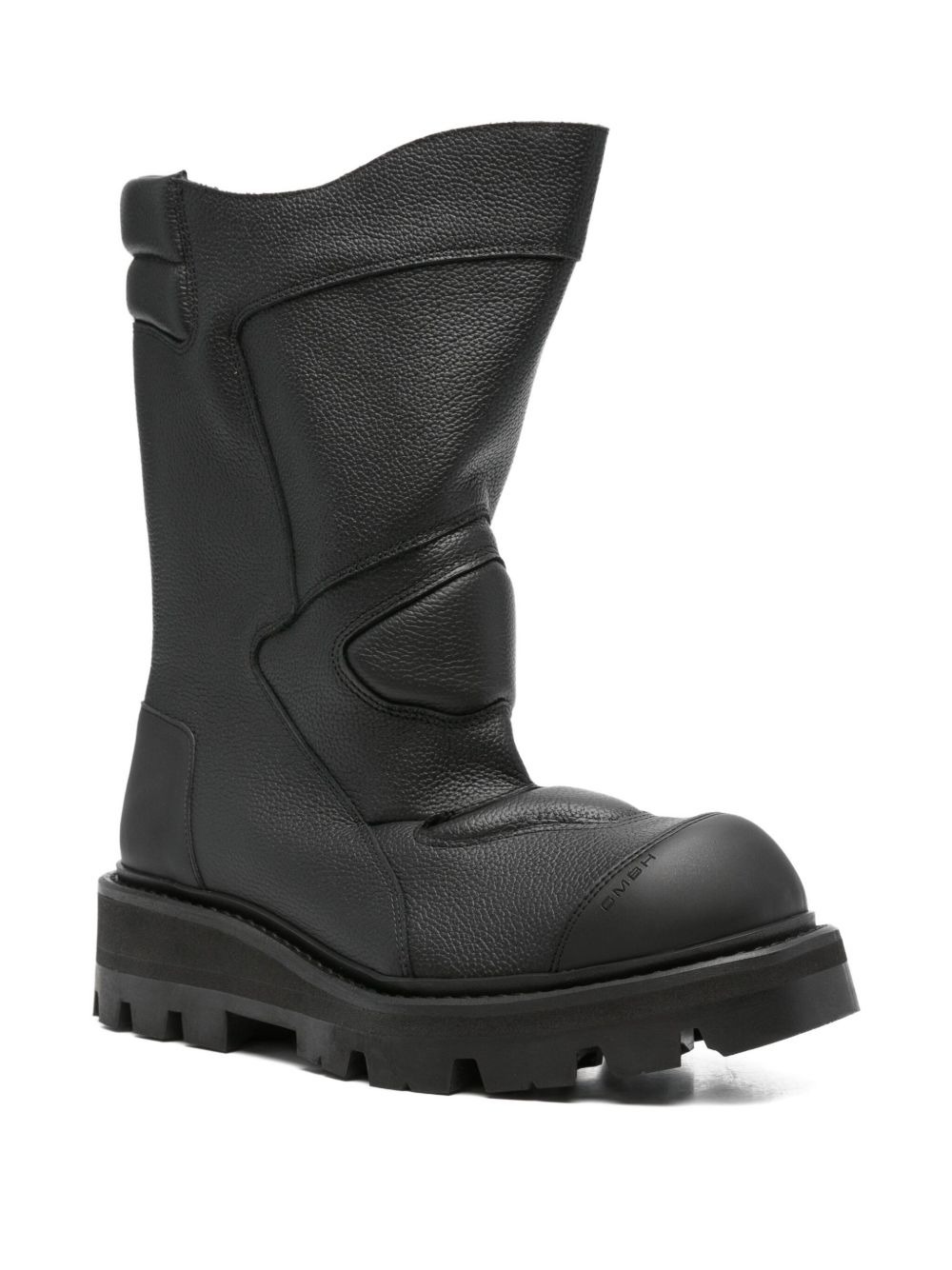 Aeon embossed leather high-shaft boots - 2