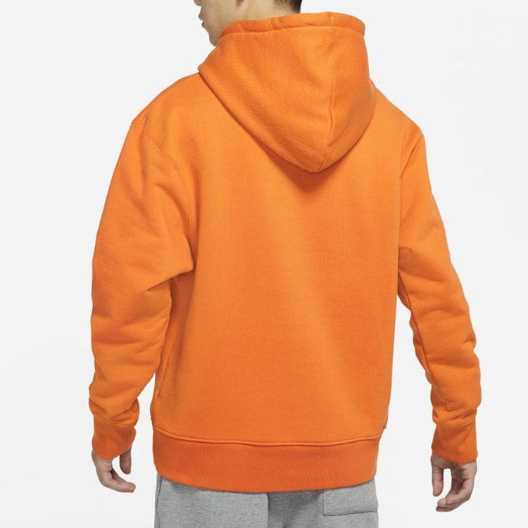 Air Jordan Solid Color Hoodie Men's Orange DO6095-847 - 3