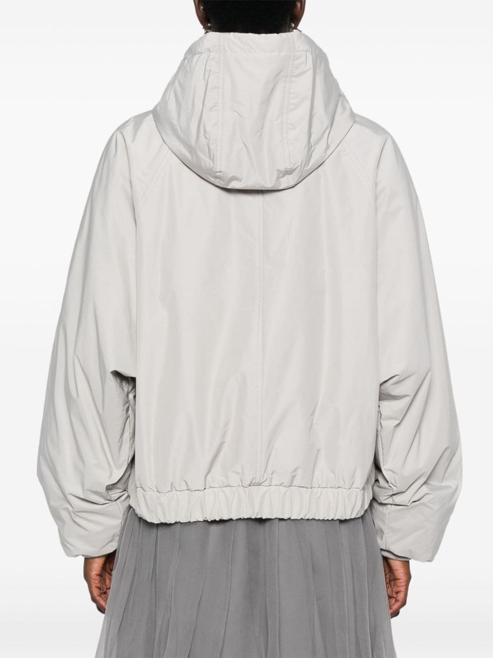 zip-up hooded jacket - 4