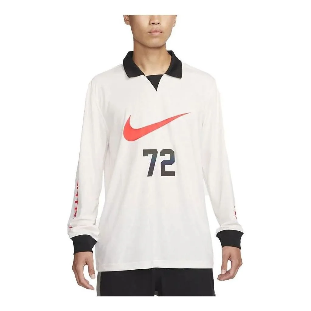 Nike Sportswear 긴 소매 T 셔츠 아시아 Sizing 'Phantom Bright Crimson' DX0050-030 - 1