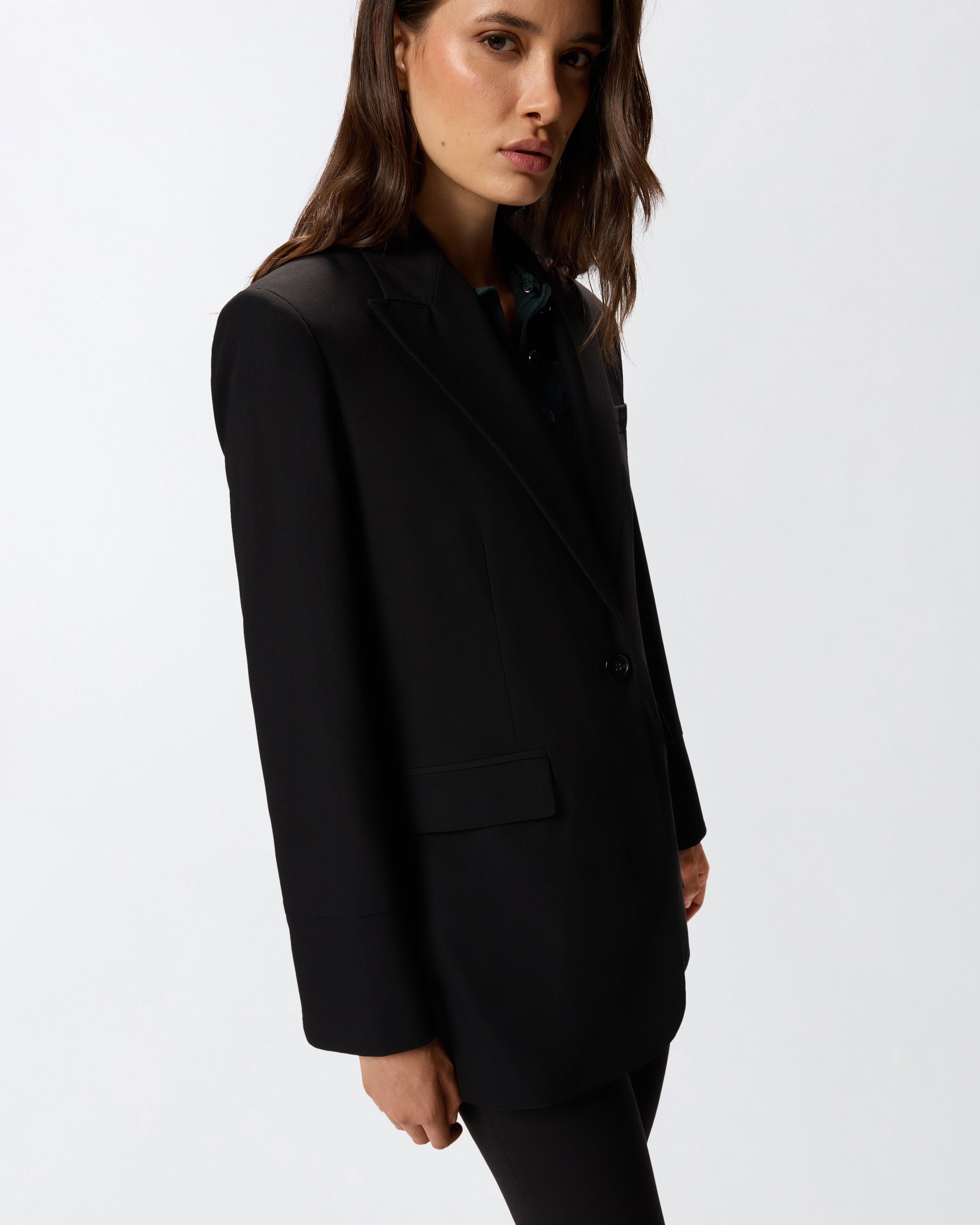 OVERSIZED STRETCH BLAZER - 5