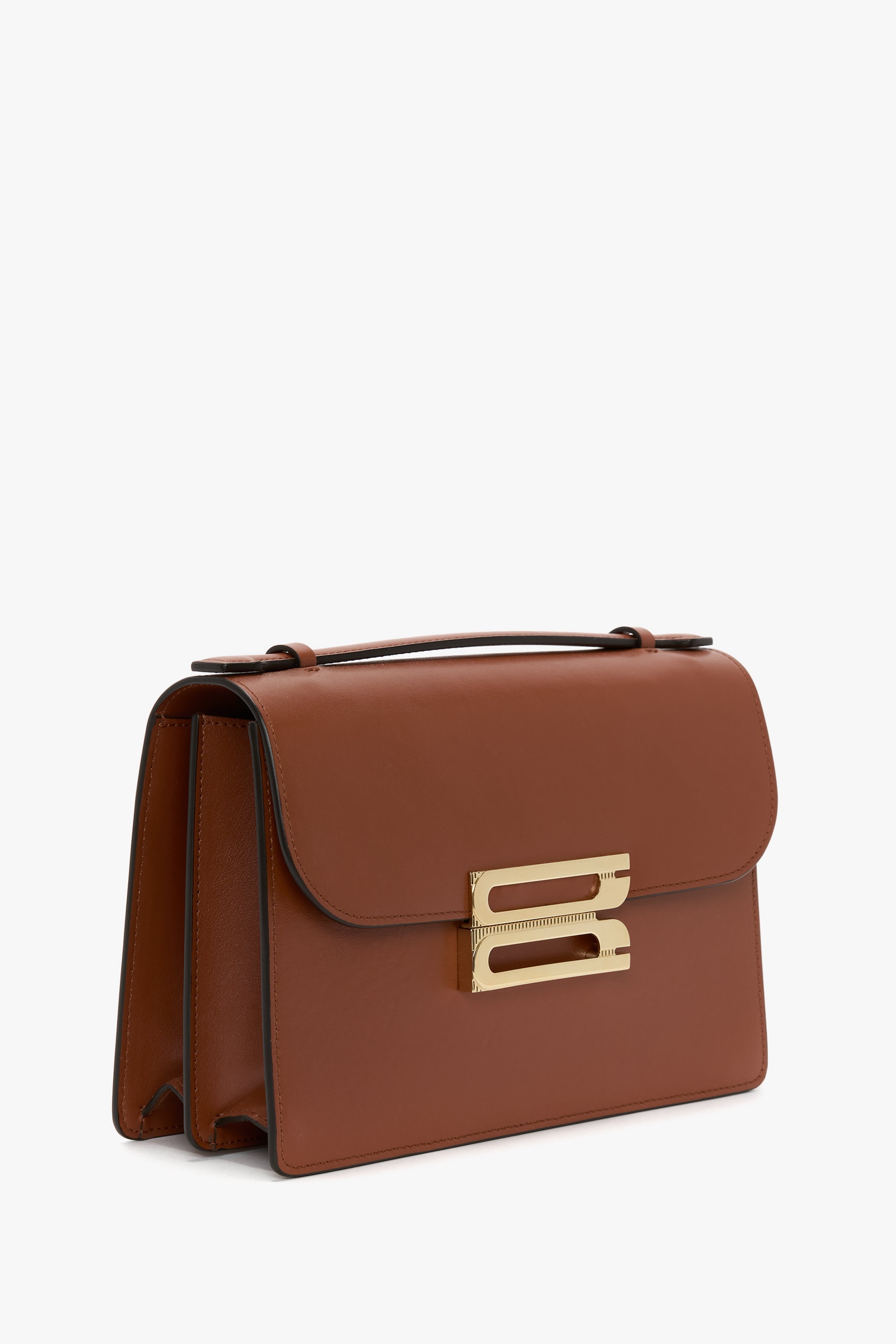 Dorian Bag In Tan Smooth Leather - 3