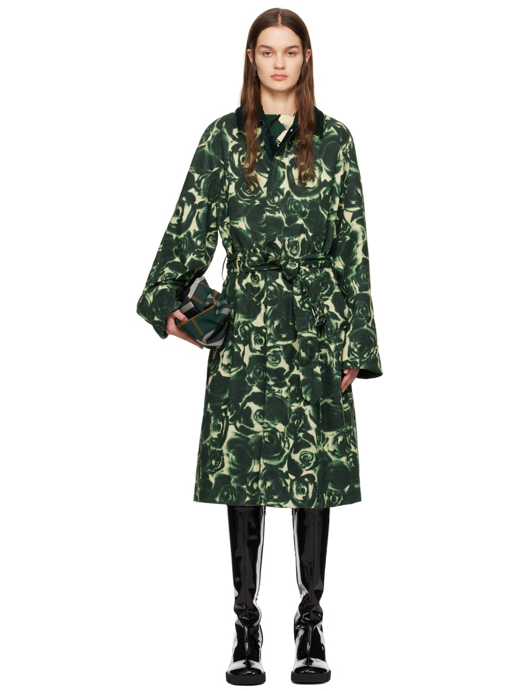 Green Rose Coat - 1