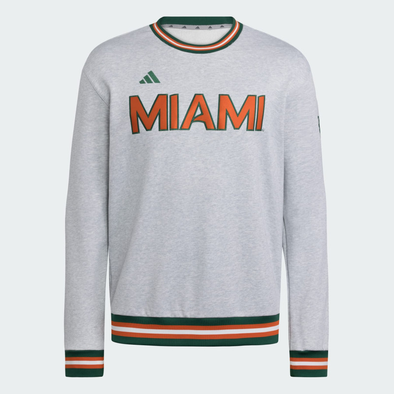 Miami Ribbed Crew Sweatshirt 1