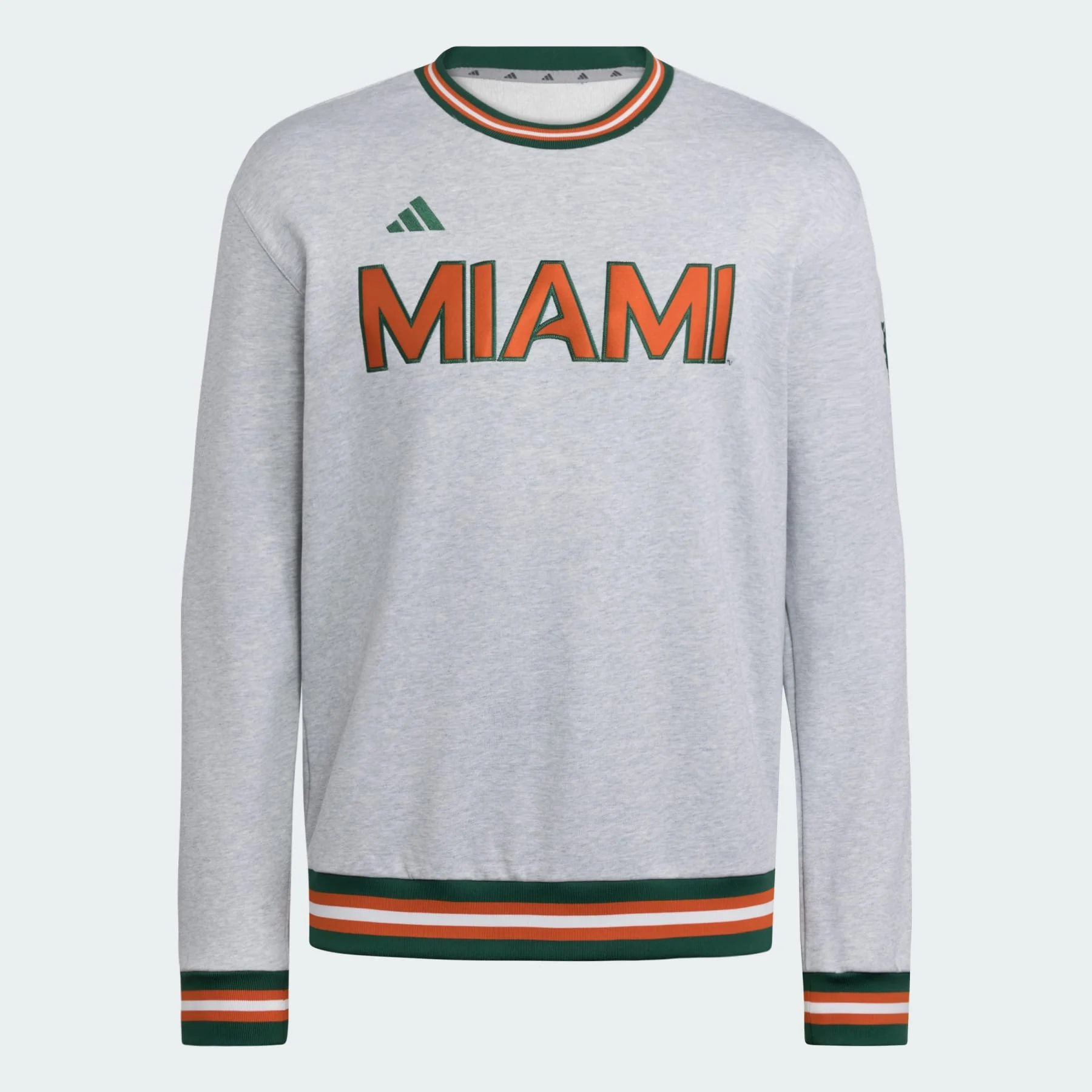 Miami Ribbed Crew Sweatshirt - 1