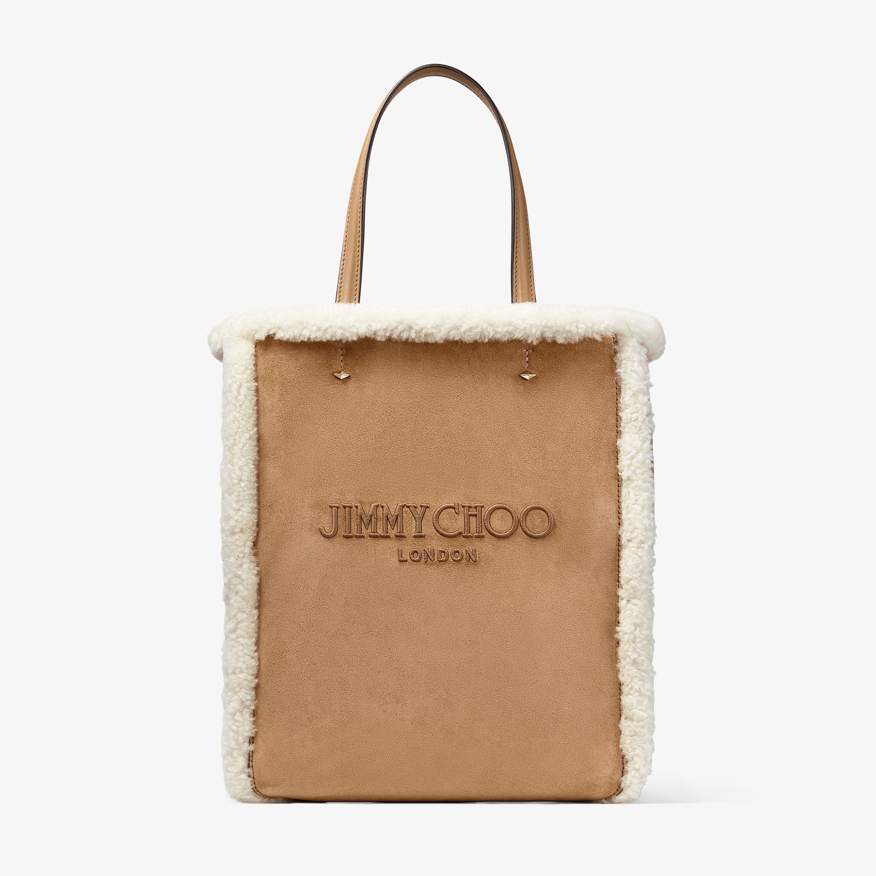 Lenny North-South M
Rattan Suede Tote Bag - 1