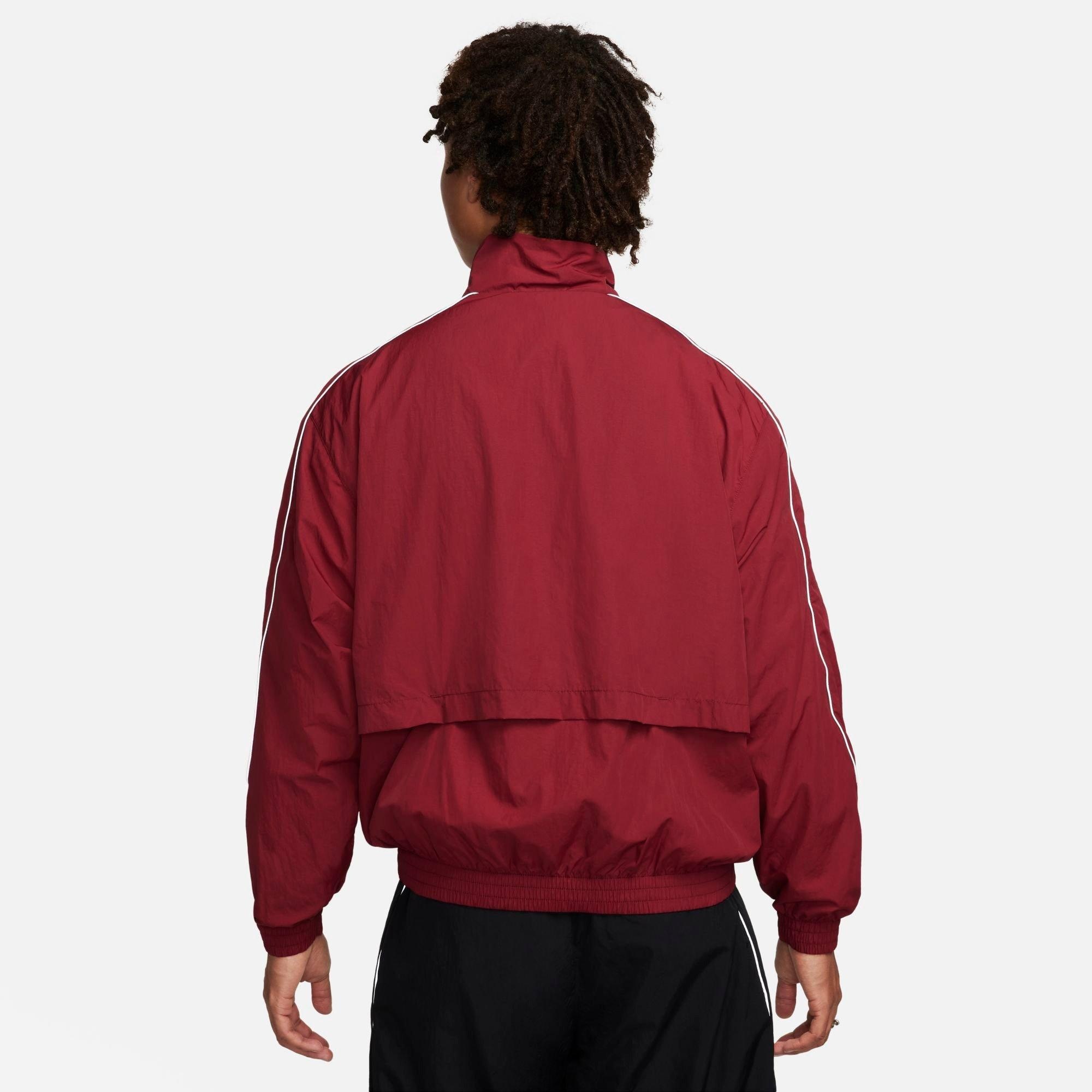 MEN'S NIKE SPORTSWEAR SOLO SWOOSH WOVEN TRACK JACKET - 3