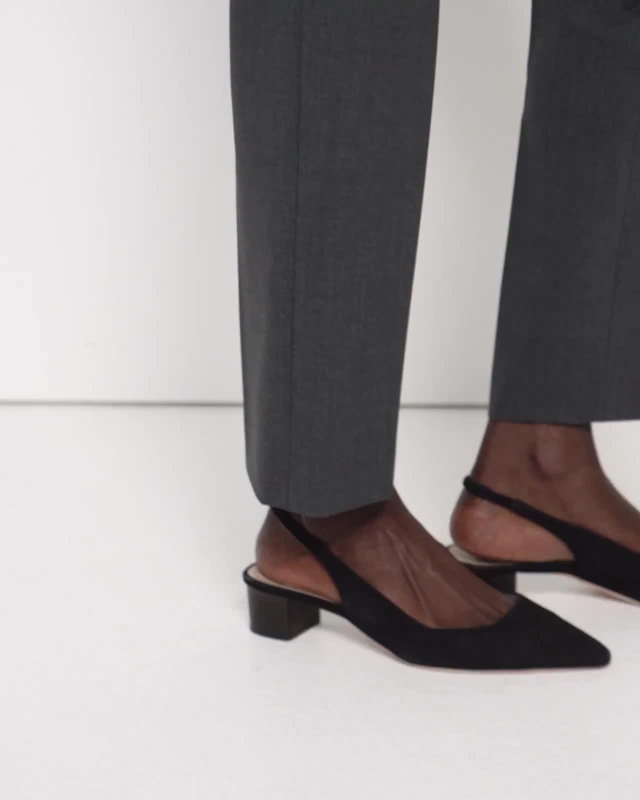 Treeca Full Length Pant in Good Wool - 6
