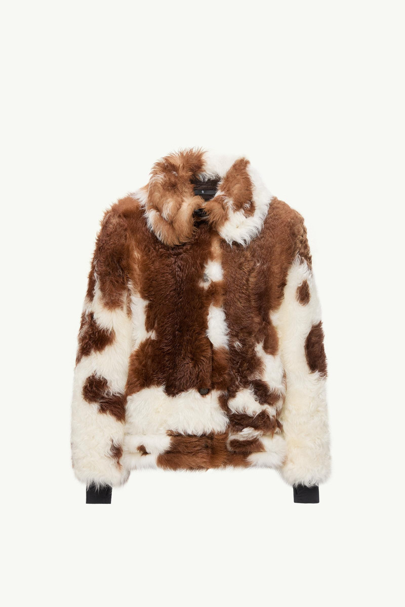 Chalanson Shearling Short Padded Jacket 1