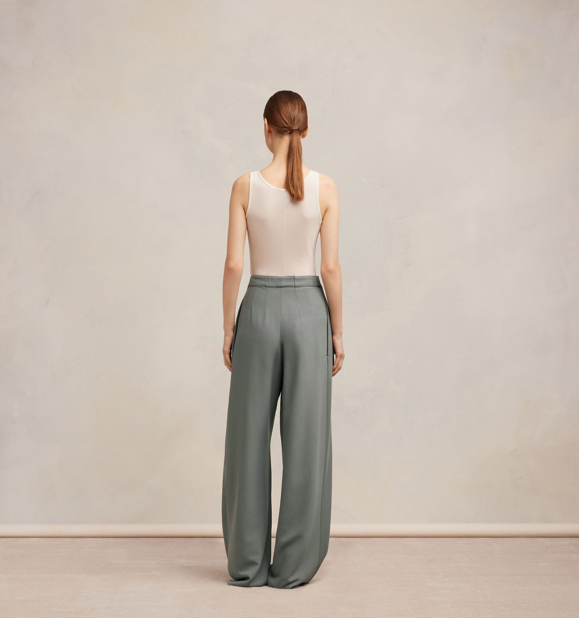 Wide Fit Trousers With Floating Panels - 5