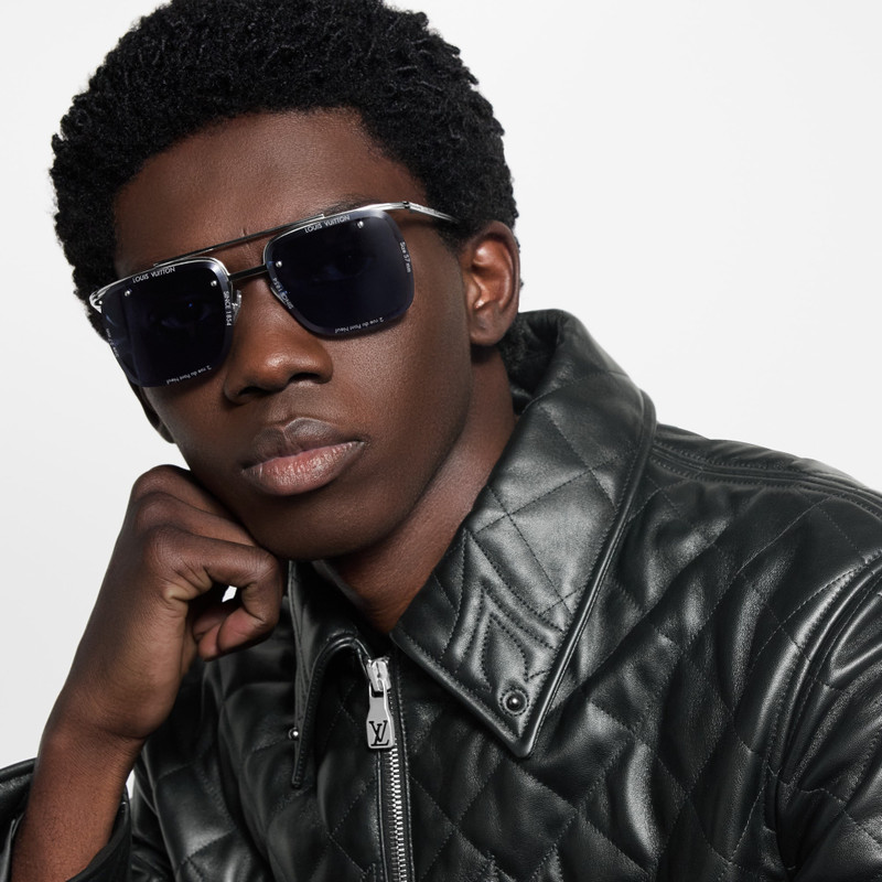 LV Super Vision Light Large Square Sunglasses 5