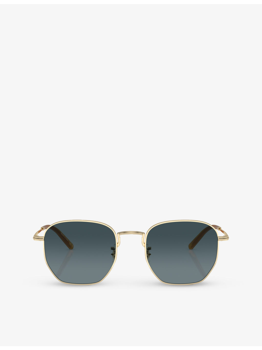 OV1331S Kierney hexagonal-frame metal sunglasses - 1