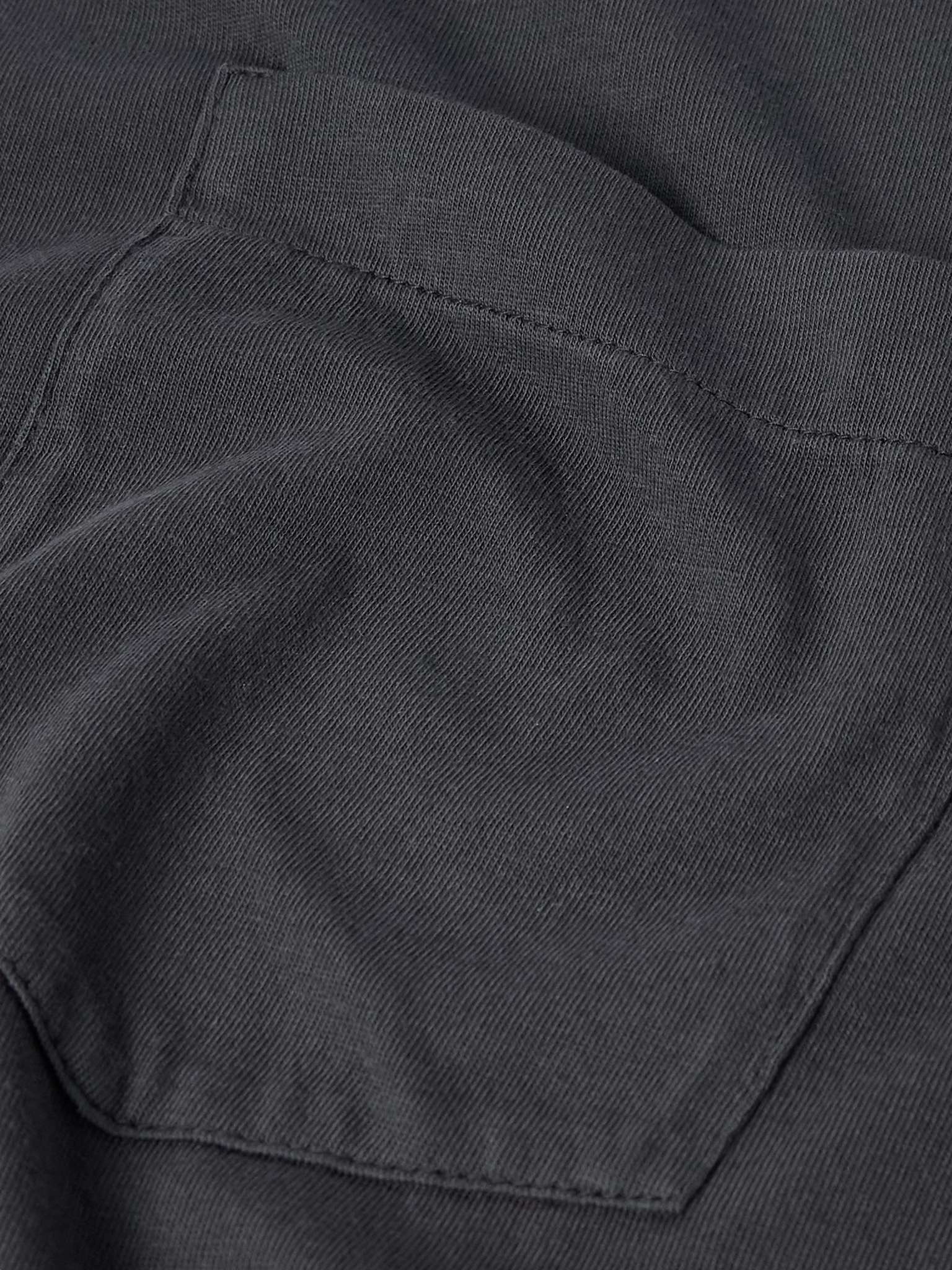 Spilo Garment-Dyed Cotton-Jersey Polo Shirt - 5