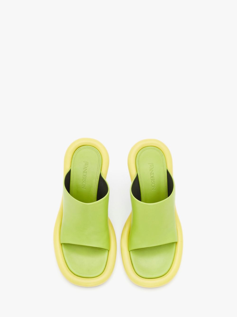 BUMPER-TUBE LEATHER MULES - 5