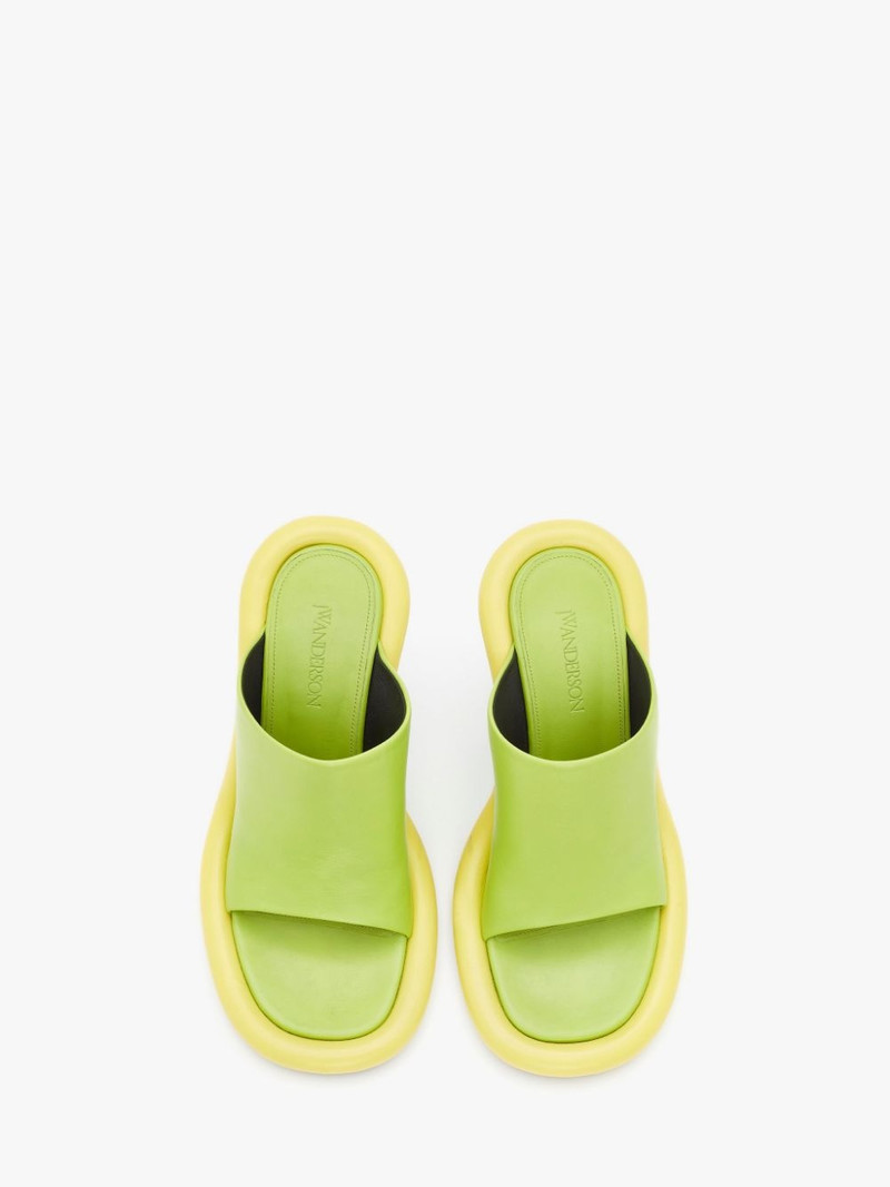 BUMPER-TUBE LEATHER MULES 5