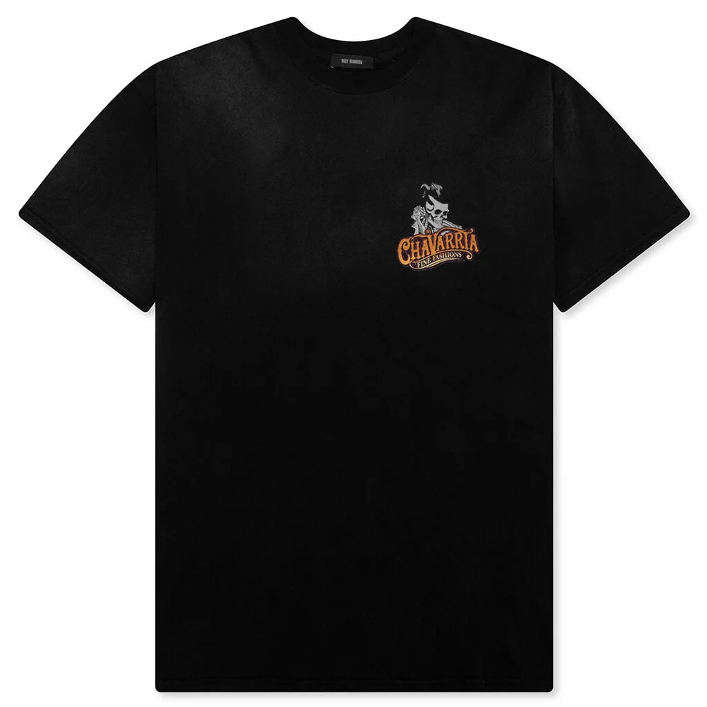 CHAVARRIA POMADE EASY TEE - BLACK - 1