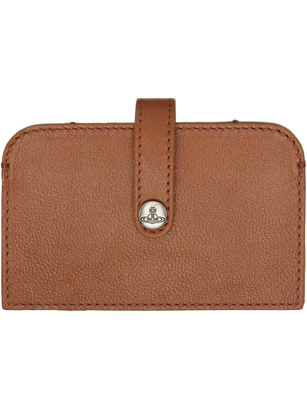 Brown Accordion Card Holder - 1