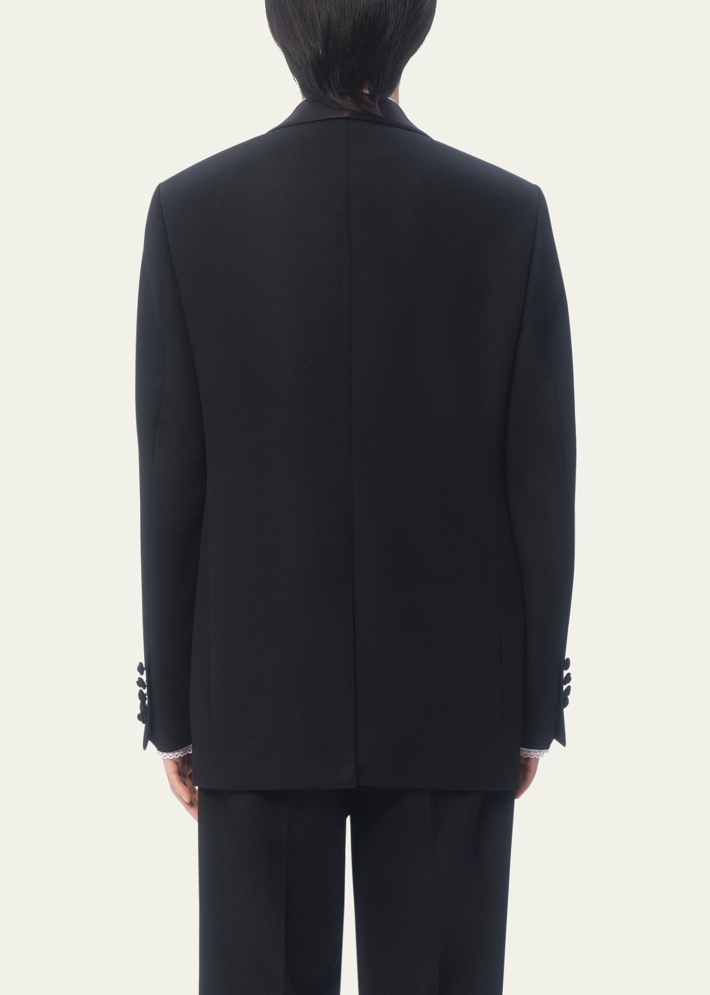 Men's Grain de Poudre Shawl Sport Coat - 3