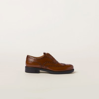 Miu Miu Church's X Miu Miu Brushed Leather Oxford Brogue