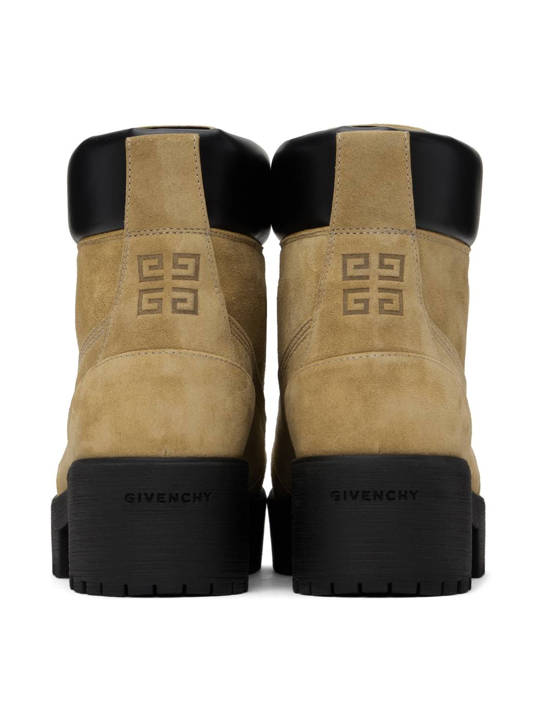 Beige Trekker Boots - 2