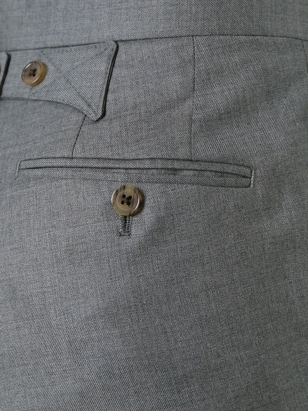 super 120s wool twill suit - 6