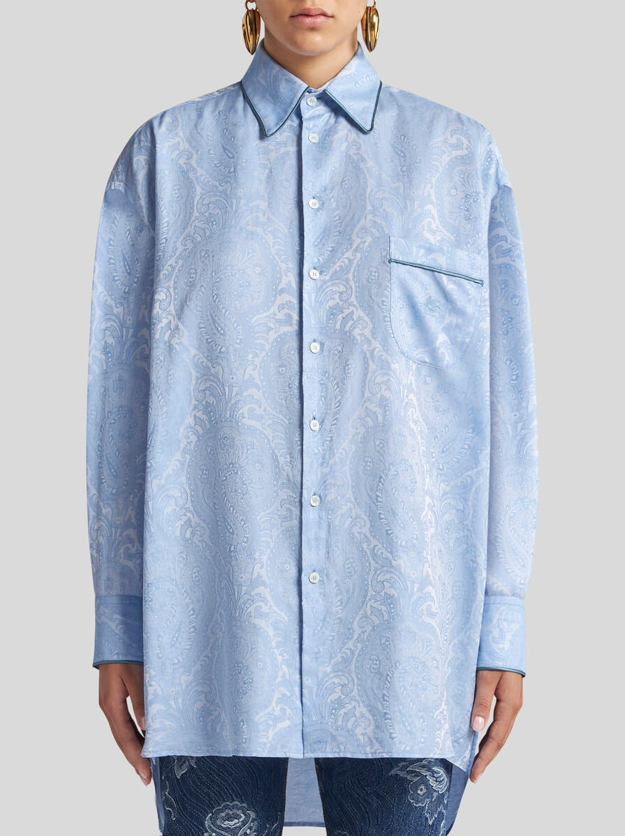 OVERSIZED SHIRT WITH PEGASO - 2