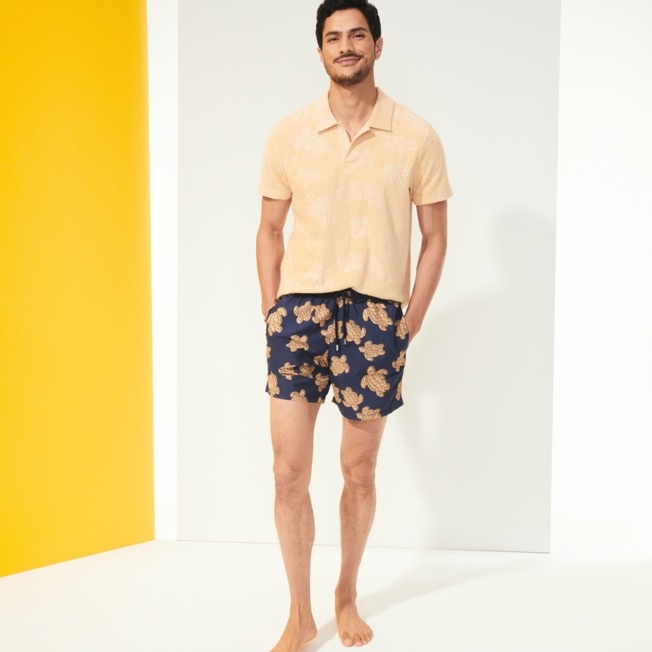 Men Swim Trunks Sand Turtles - 5