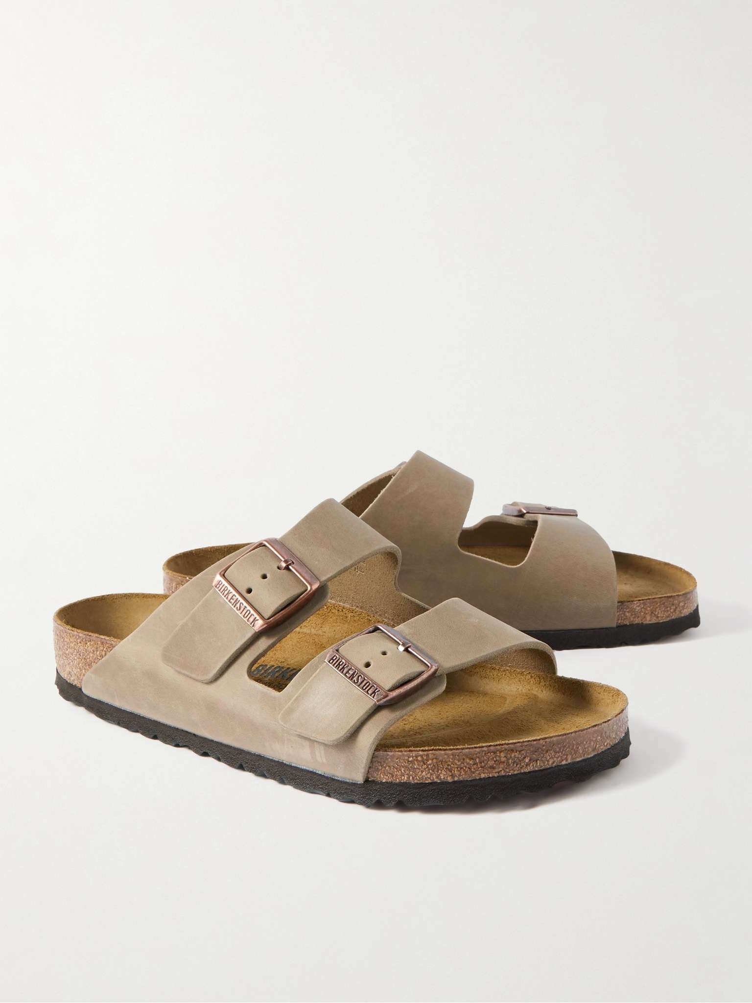 Arizona Oiled-Suede Sandals - 4