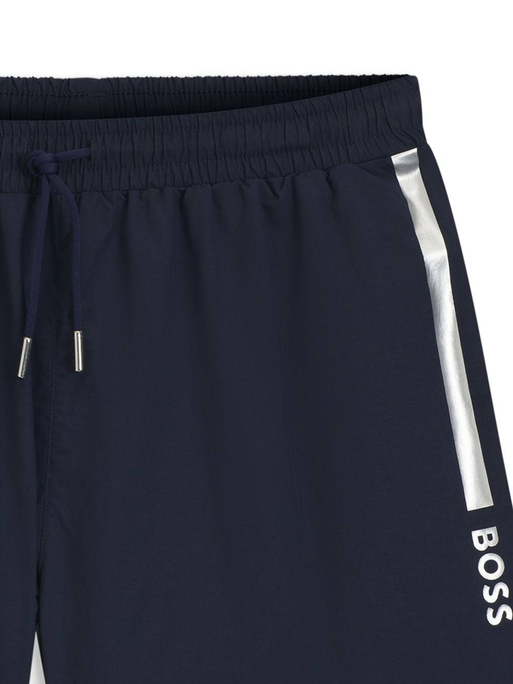 side-stripe swim shorts - 2