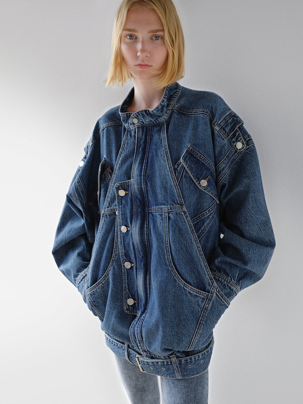 The MC Denim Jacket in Pond - 2