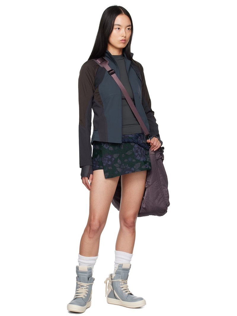 HYEIN SEO Blue Floral Miniskirt outlook