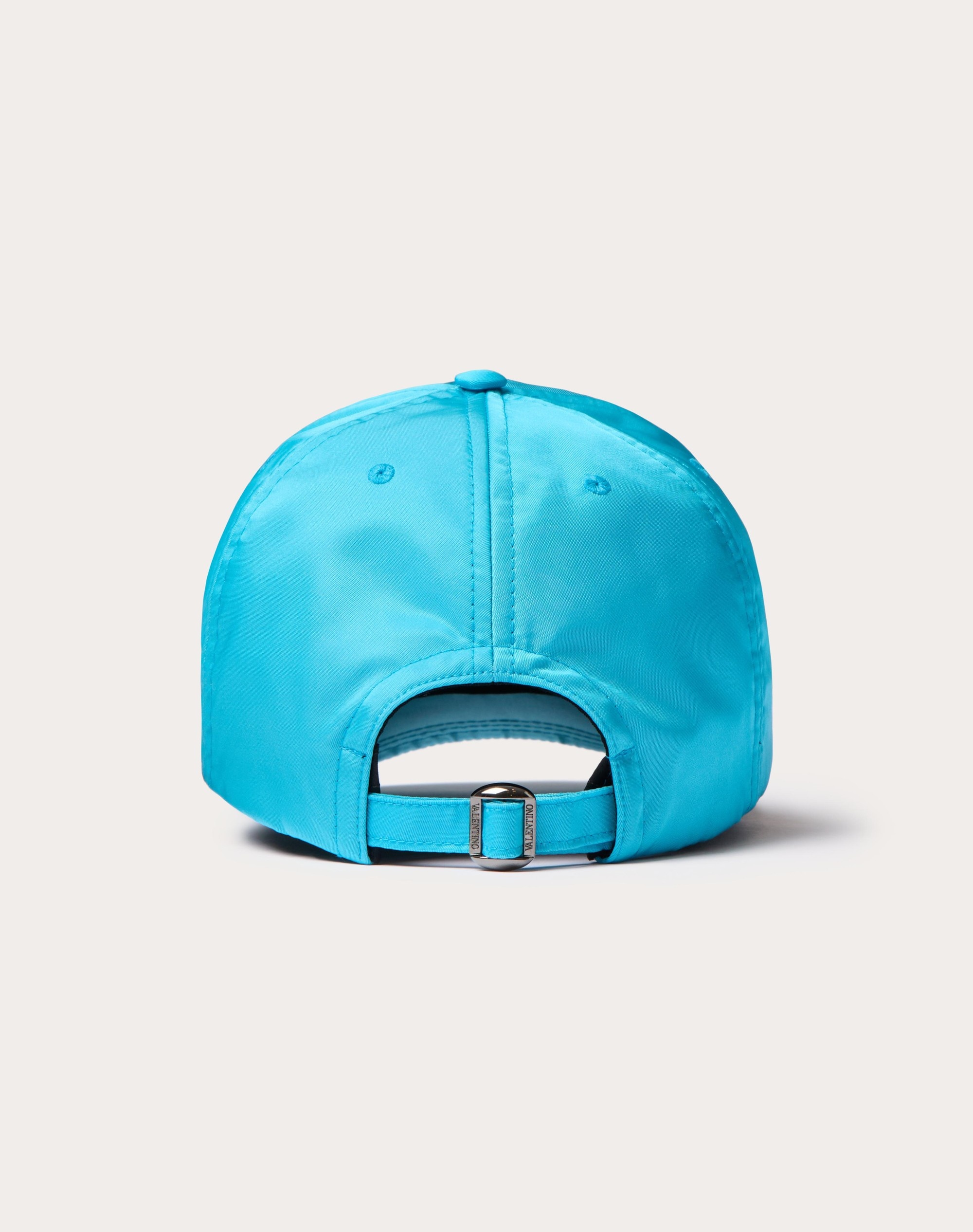 VLOGO SIGNATURE NYLON BASEBALL CAP WITH VLOGO EMBROIDERY - 2