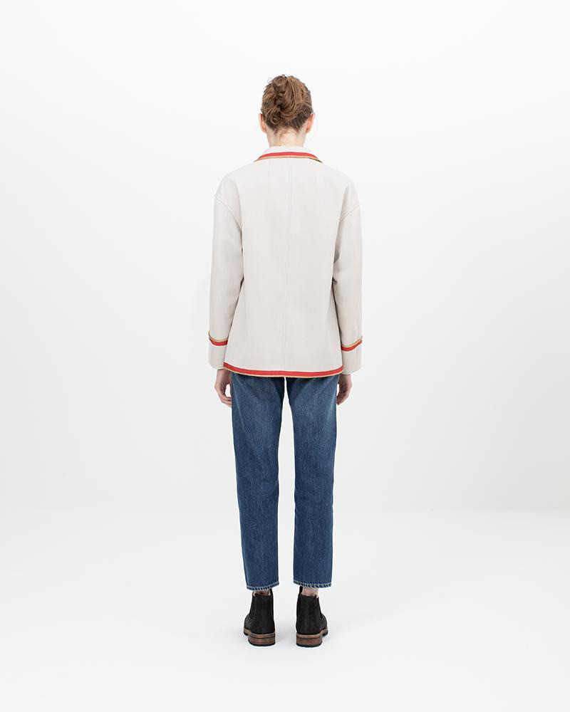 ACADEMIA BLAZER W IVORY 4