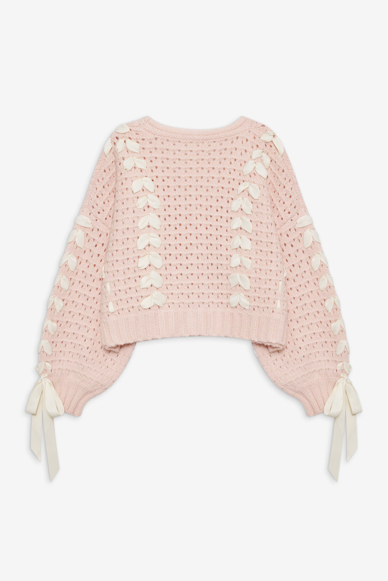 For Love & Lemons Laurel Oversized Cardigan outlook