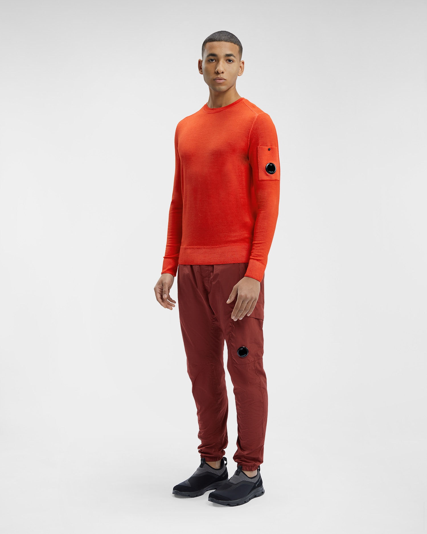 Merino Wool Plain Jumper - 6