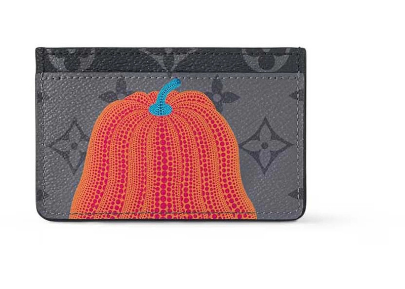 Louis Vuitton Louis Vuitton LV x YK Porte Carte Simple Pumpkin Print outlook