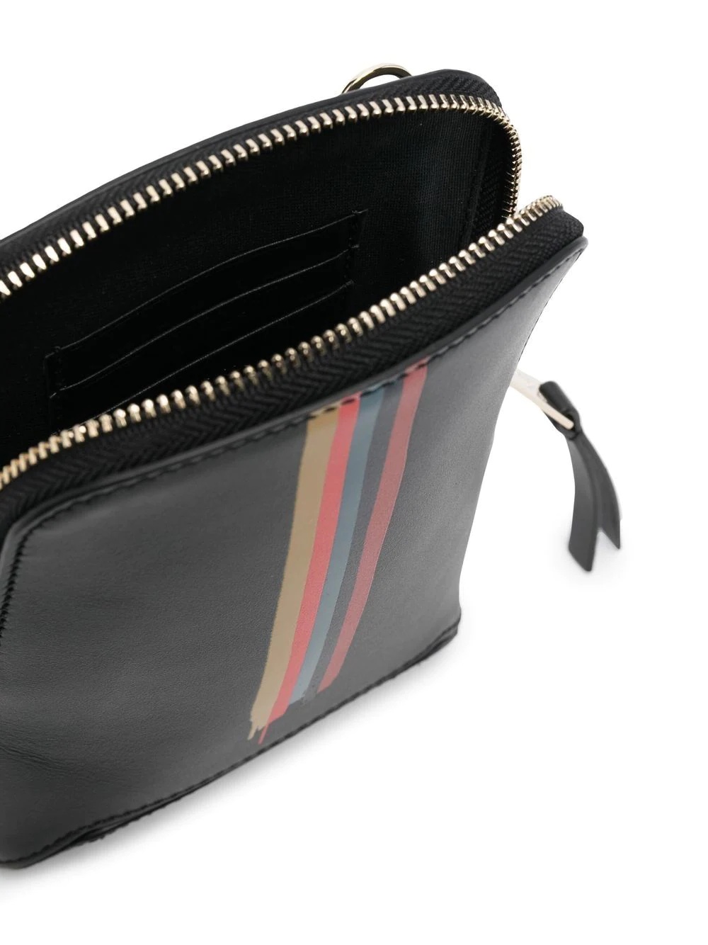 logo-stripe phone crossbody bag - 3