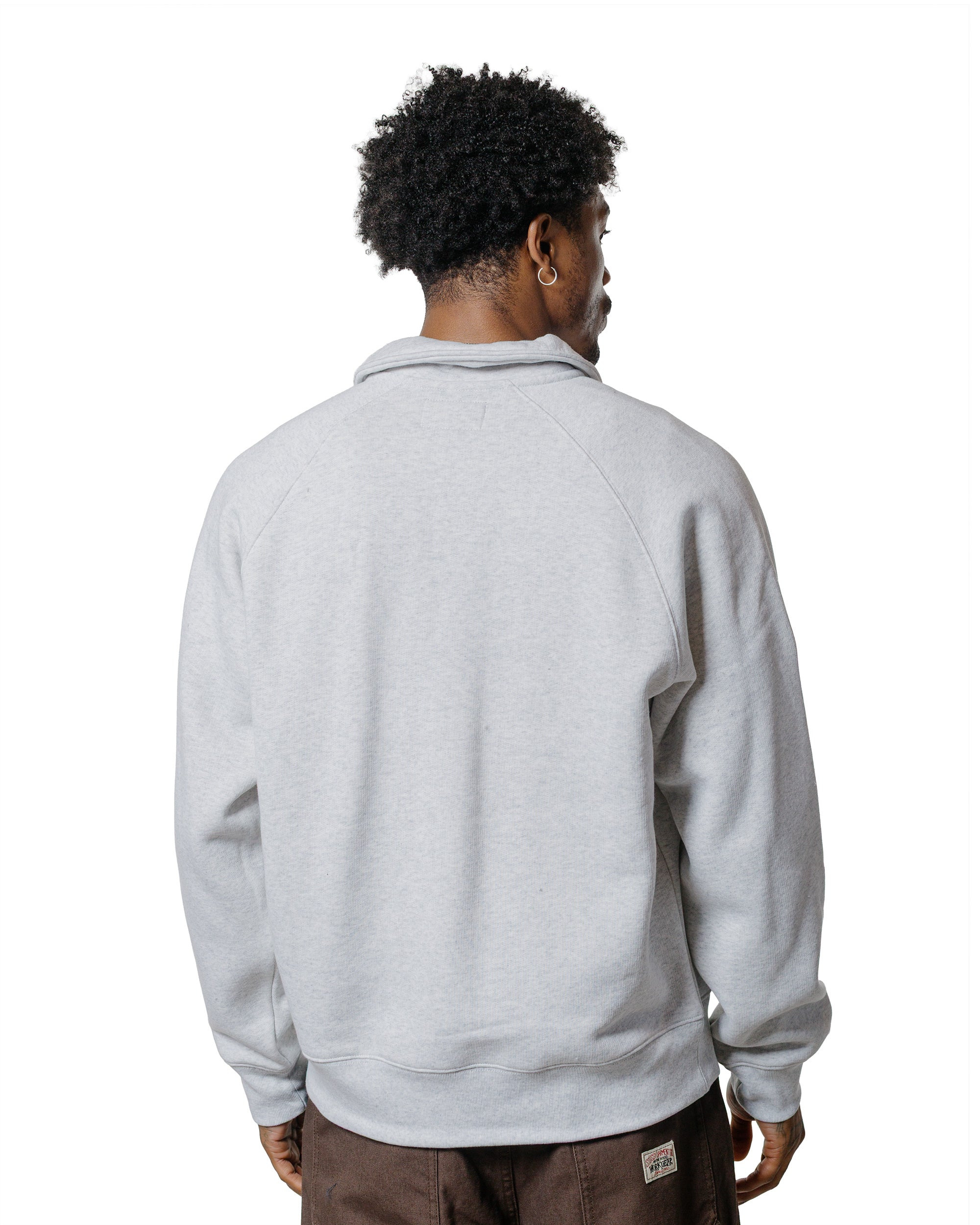 Stüssy Relaxed Half Zip Ash Heather - 3
