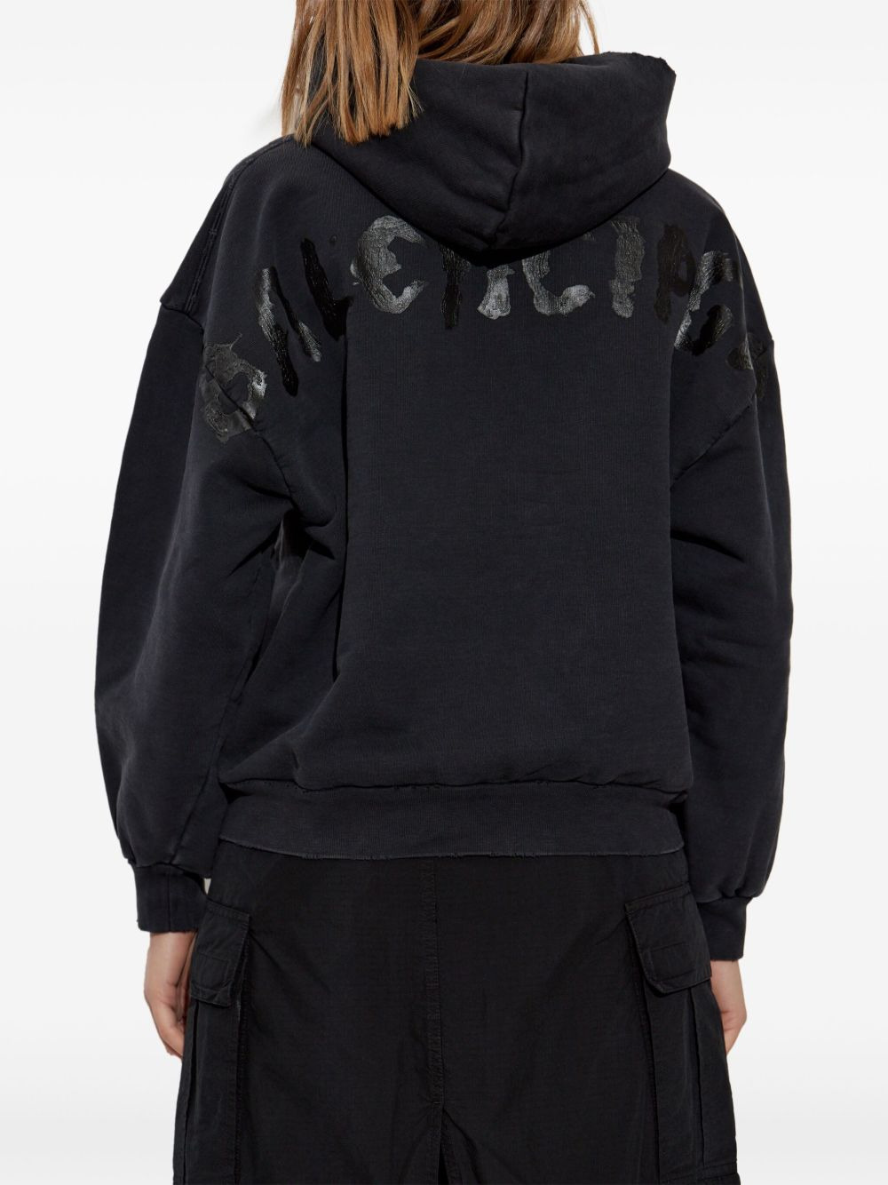 Balenciaga Women Painted Sweatshirt - 4