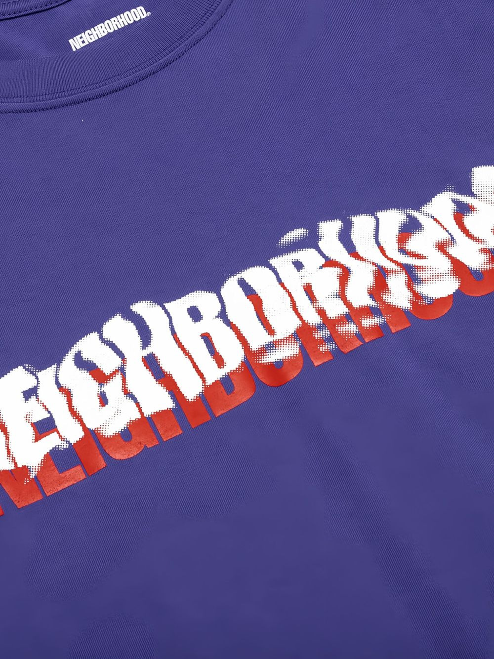 distorted-logo long-sleeve sweatshirt - 3