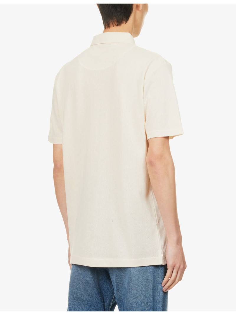 Riviera regular-fit cotton-jersey polo shirt 4