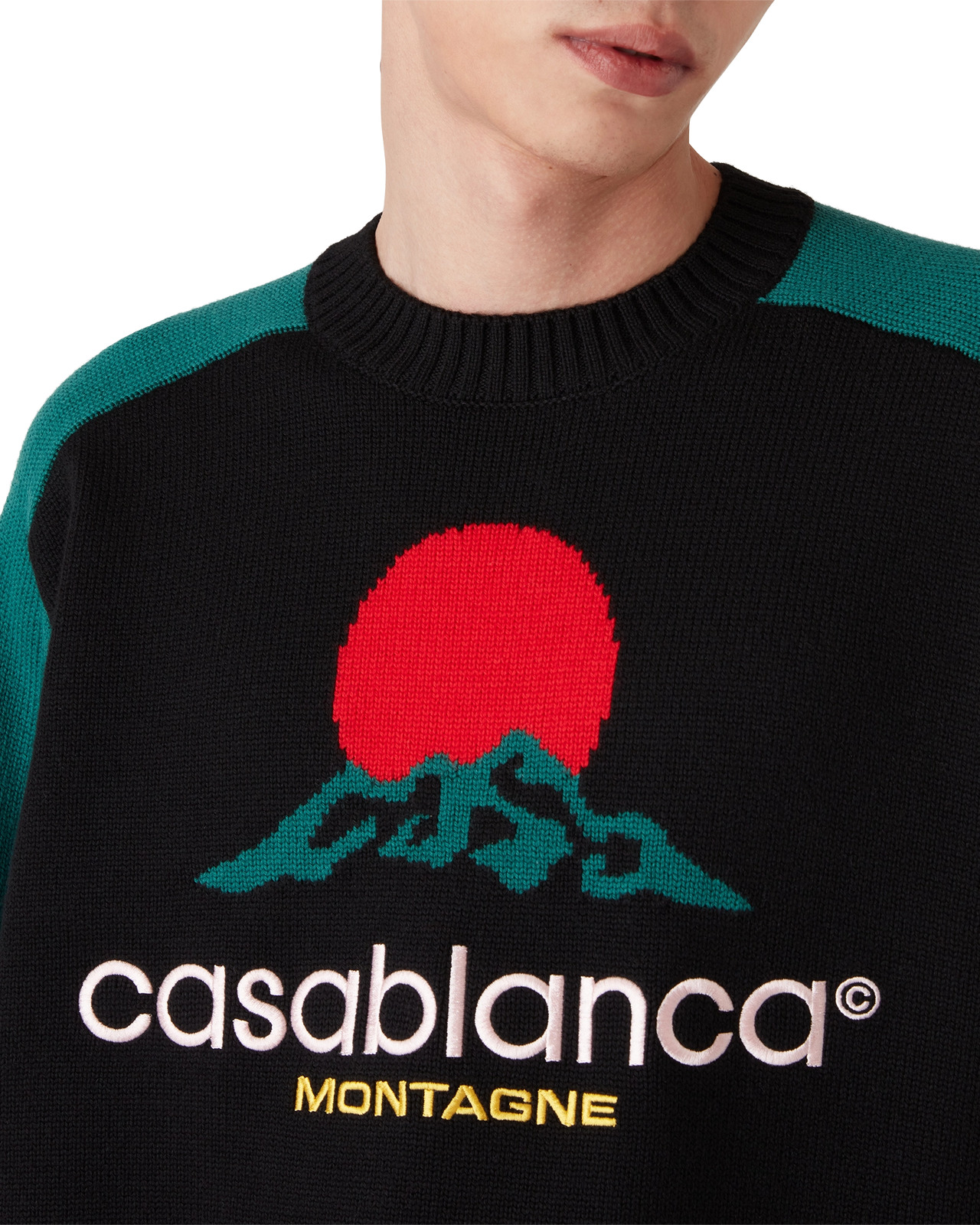 Montagne Merino Jumper | Casablanca Paris - 5