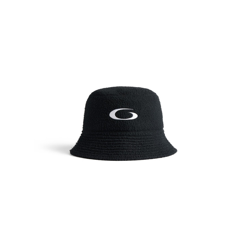 Women's Loop Sports Icon Bucket Hat in Black/white 3