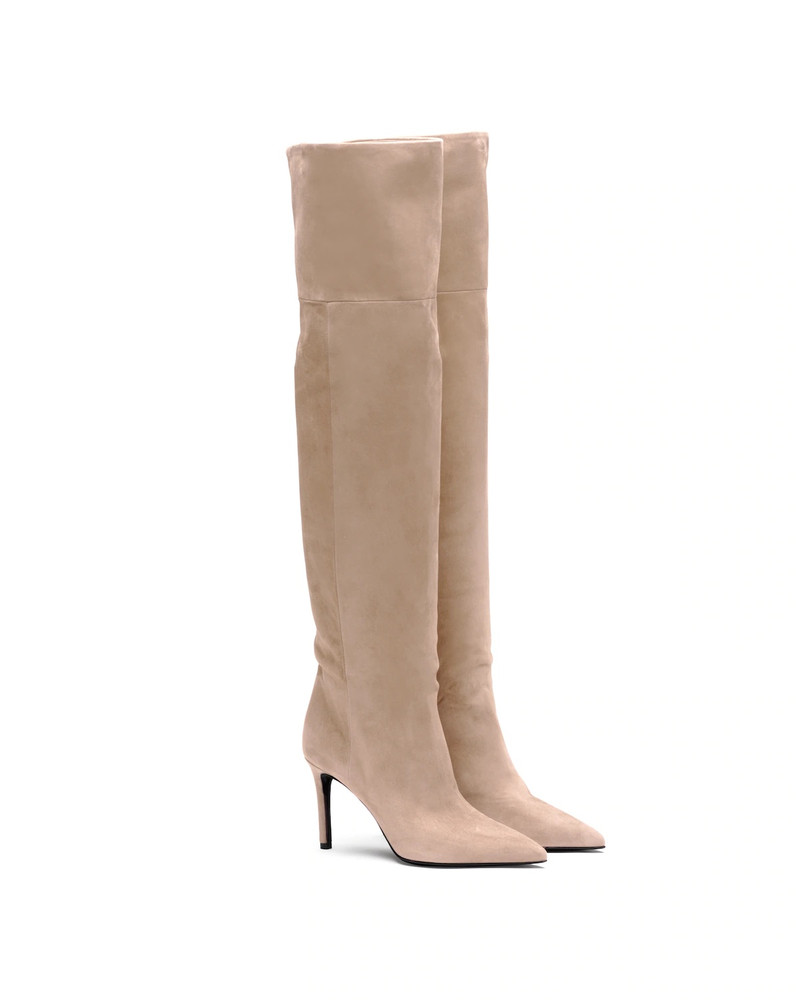 Suede boots 1