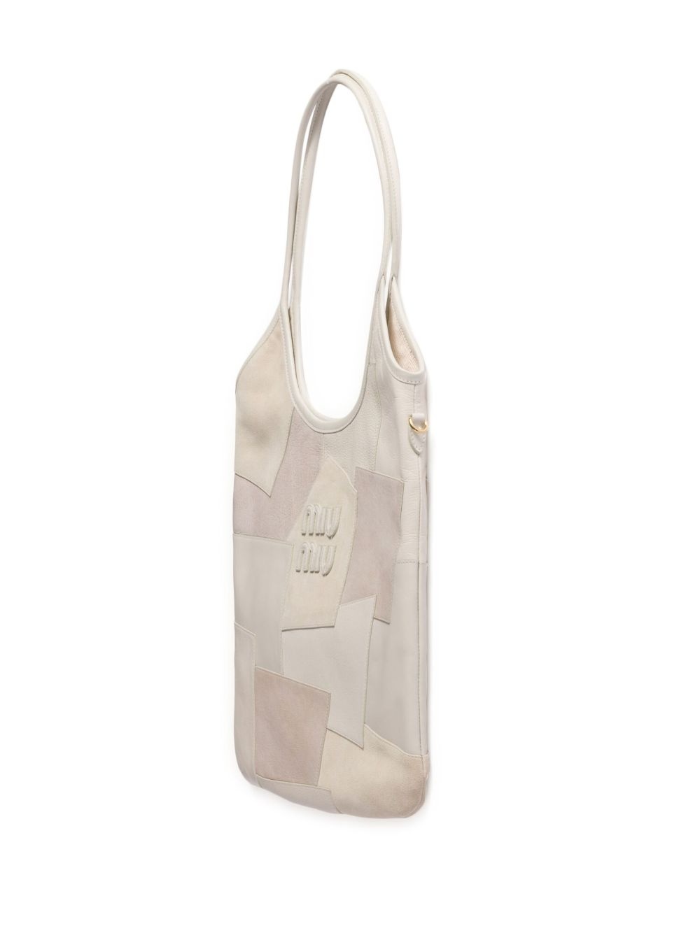 Ivy leather patchwork bag - 3